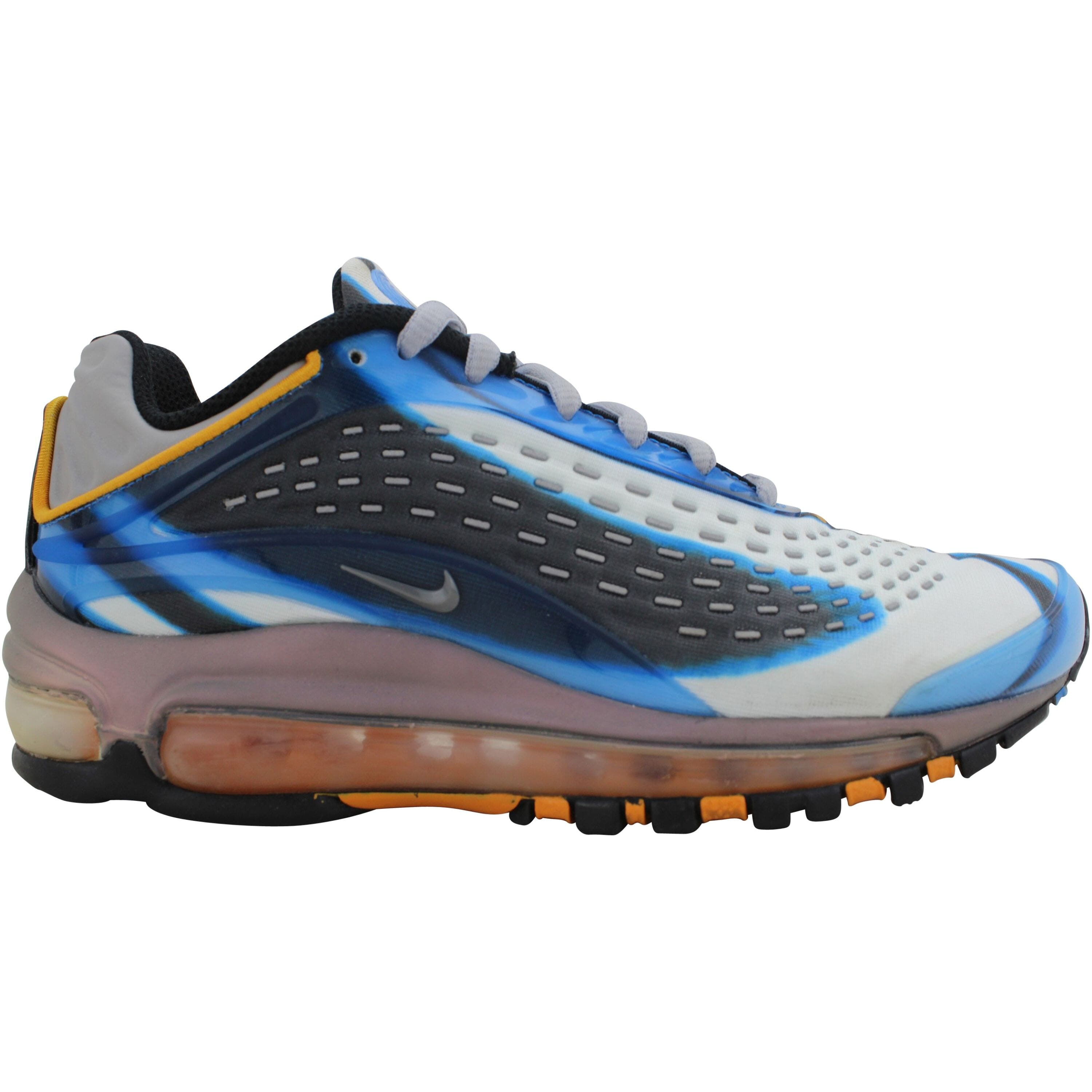 Nike air max deluxe midnight navy laser sales orange