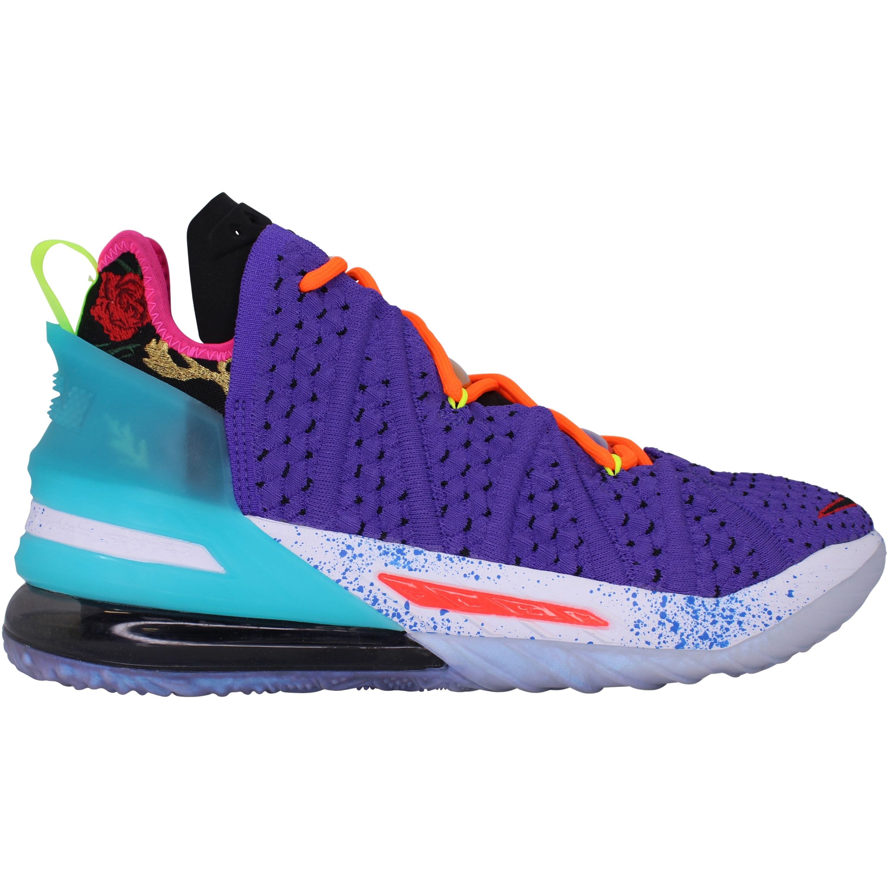 black purple lebrons