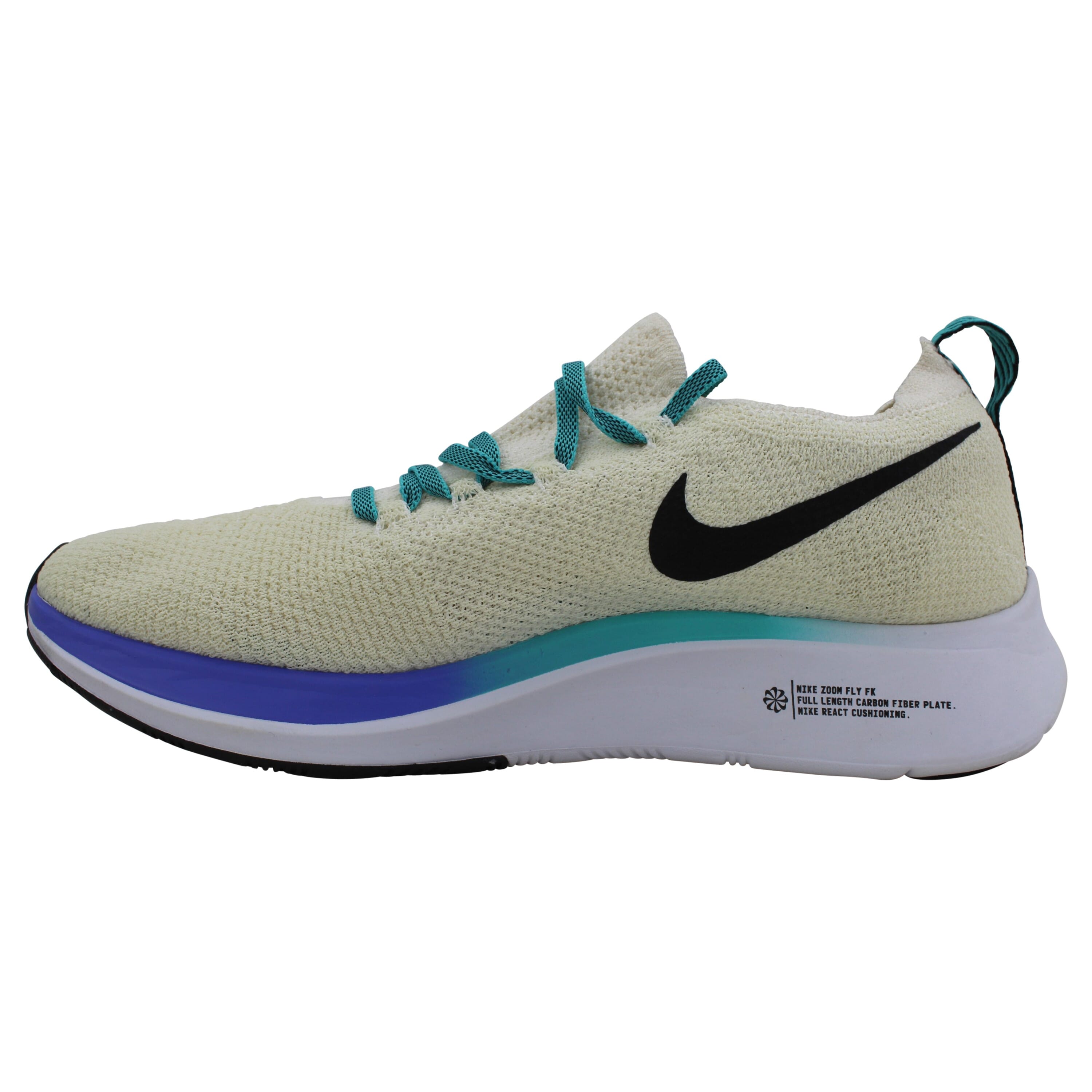 Buy Nike Zoom Fly Flyknit Light Cream Black Hyper Jade AR4562 201