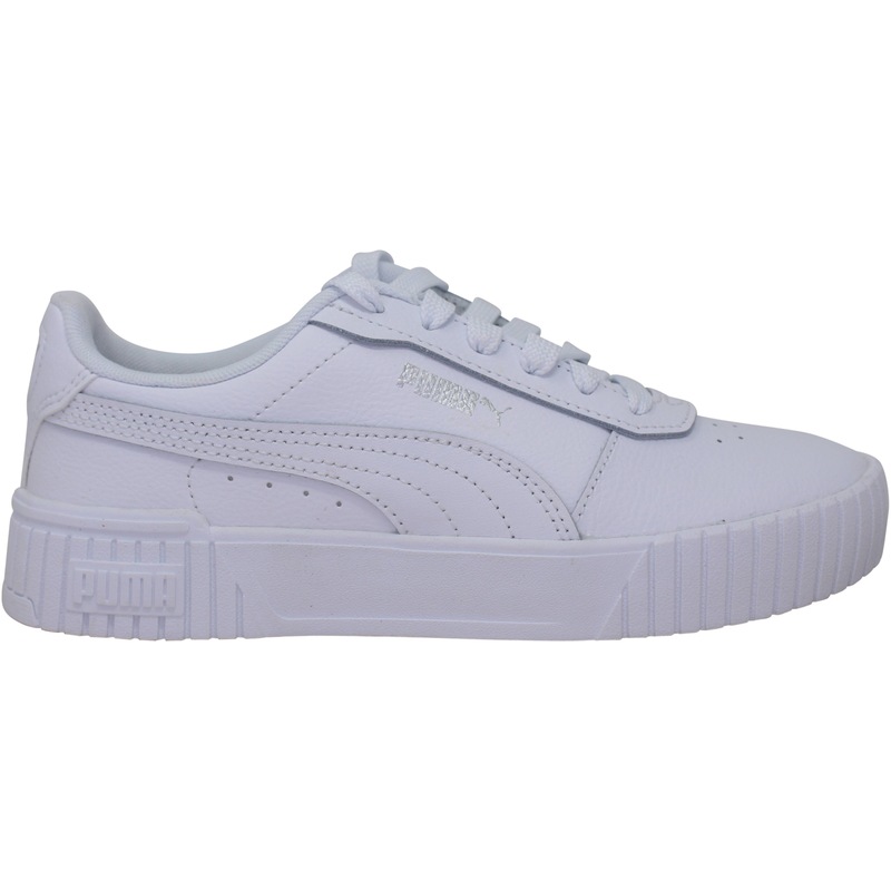 Buy Puma Carina 2.0 Jr Puma White-white-silver 386185 02 Grade-school 