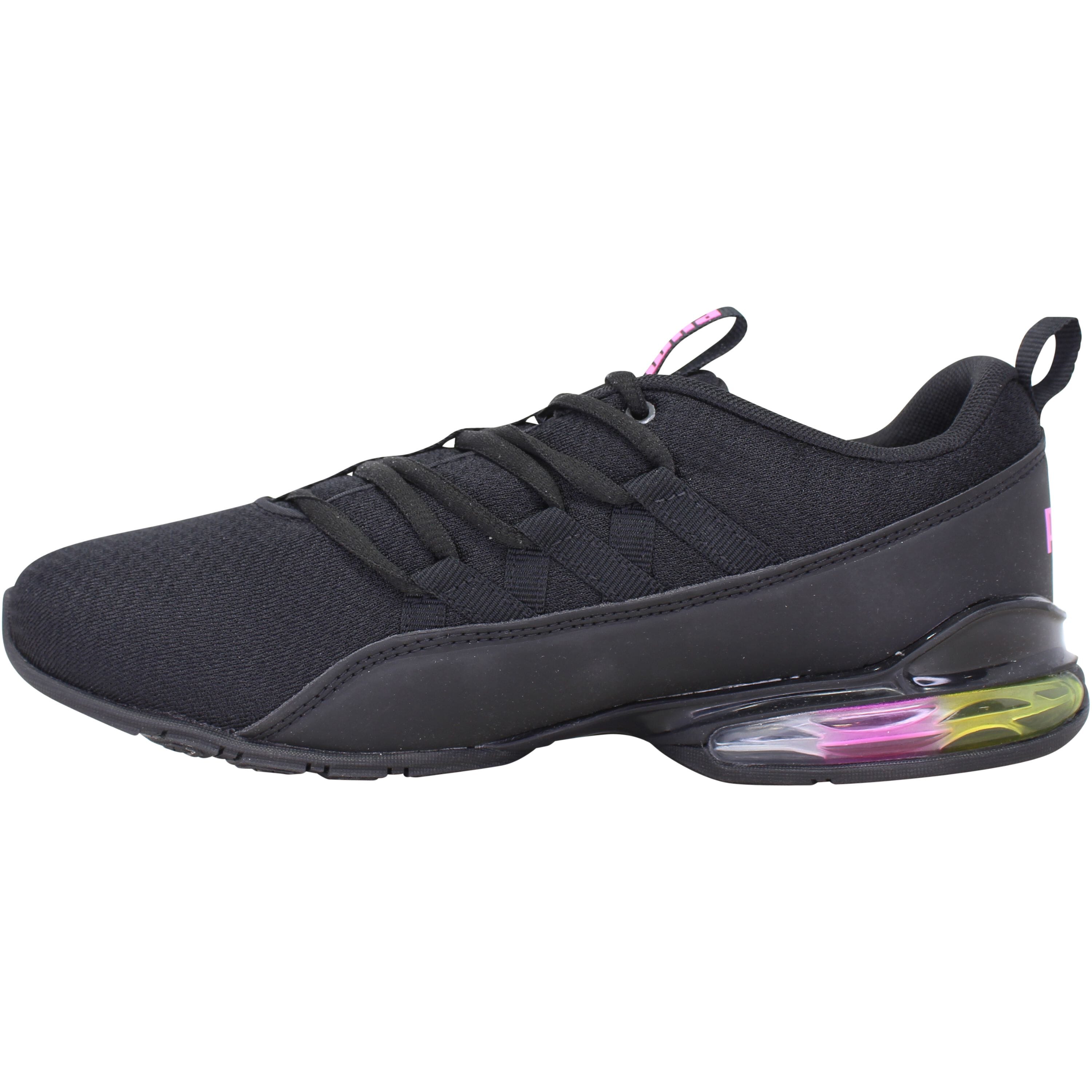 puma riaze prowl black and pink