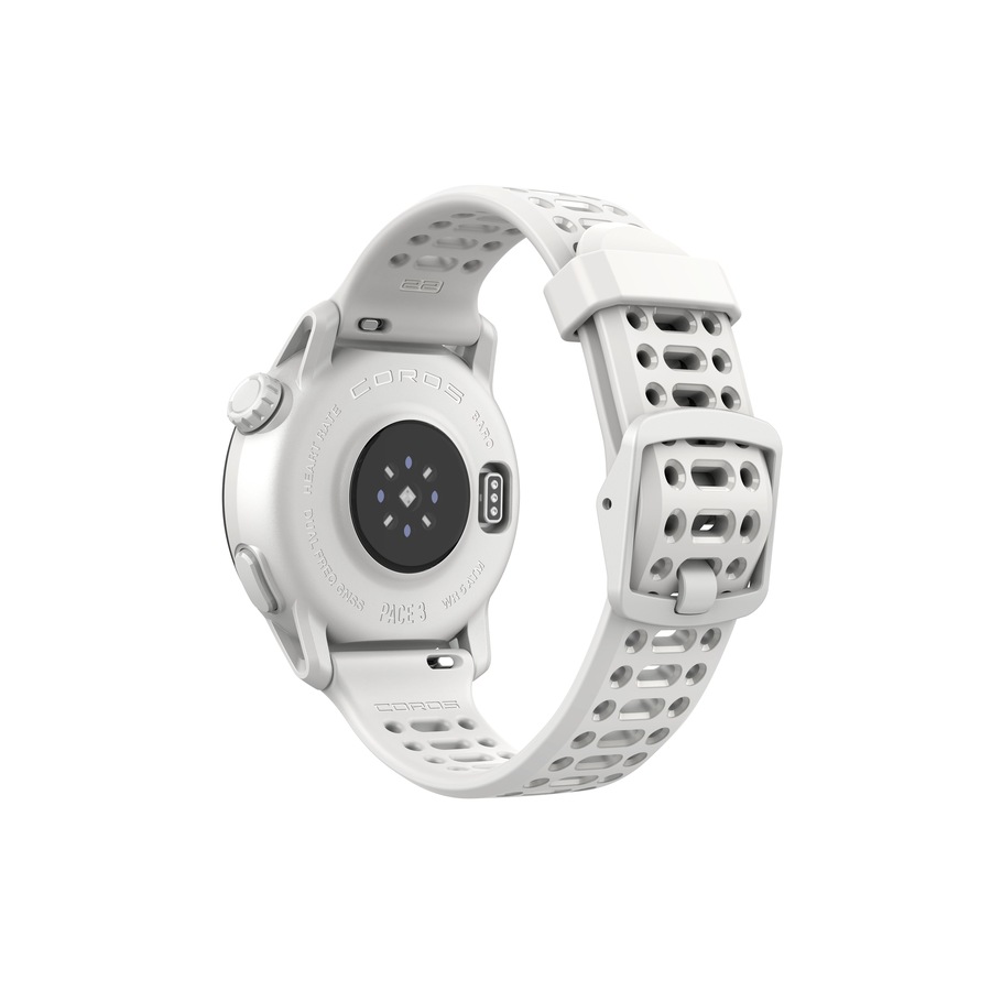 COROS PACE 3 GPS Sport Watch - *White w/ Silicone Band