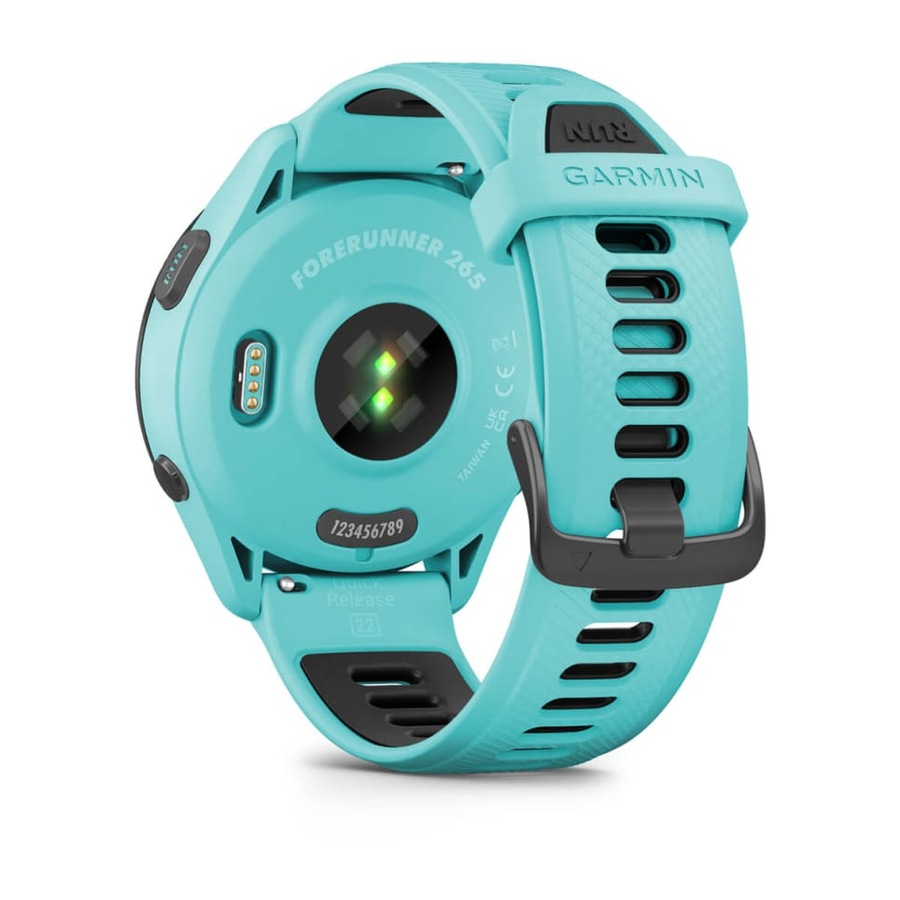 Garmin Forerunner 265 - Aqua/Black