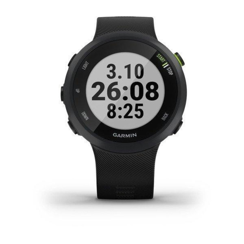 garmin forerunner 45 black smartwatch