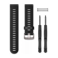Garmin Forerunner 22mm Watch Band - Black/Silver