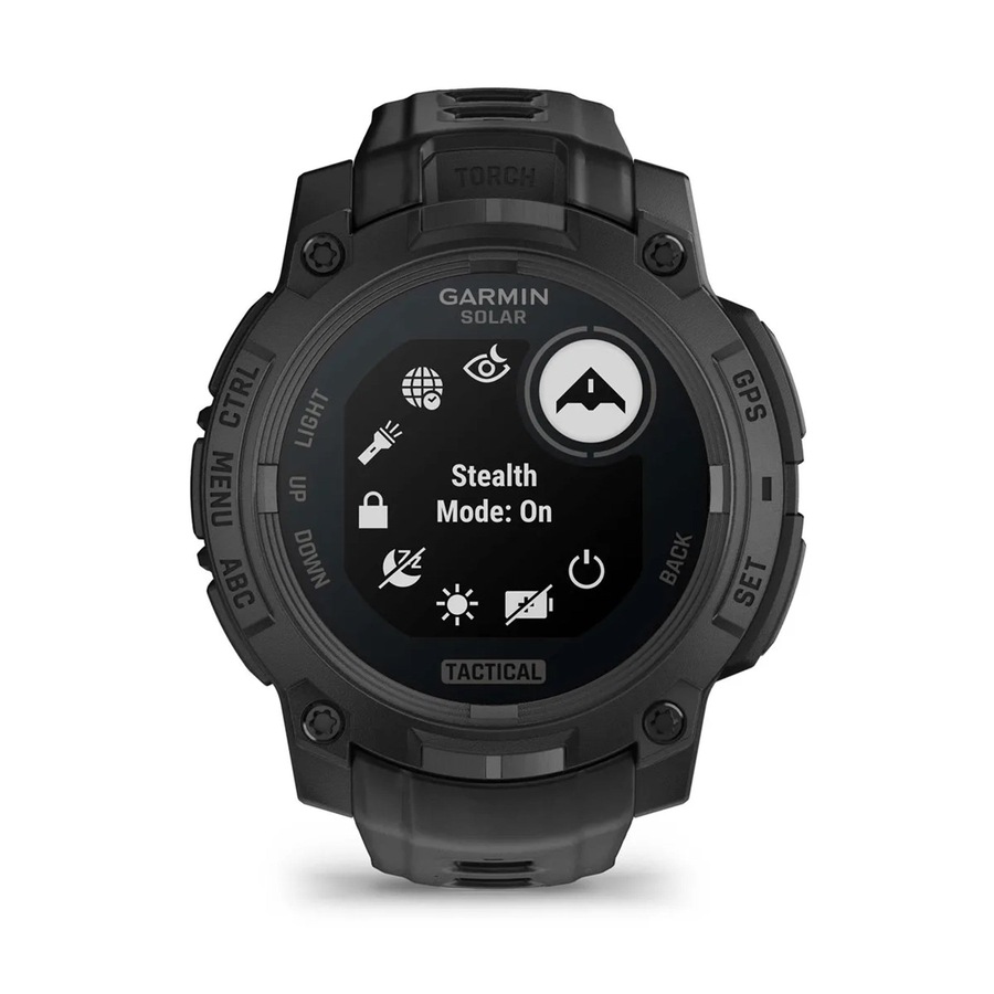 Garmin Instinct 3 - 45 mm Solar Tactical Edition - Black