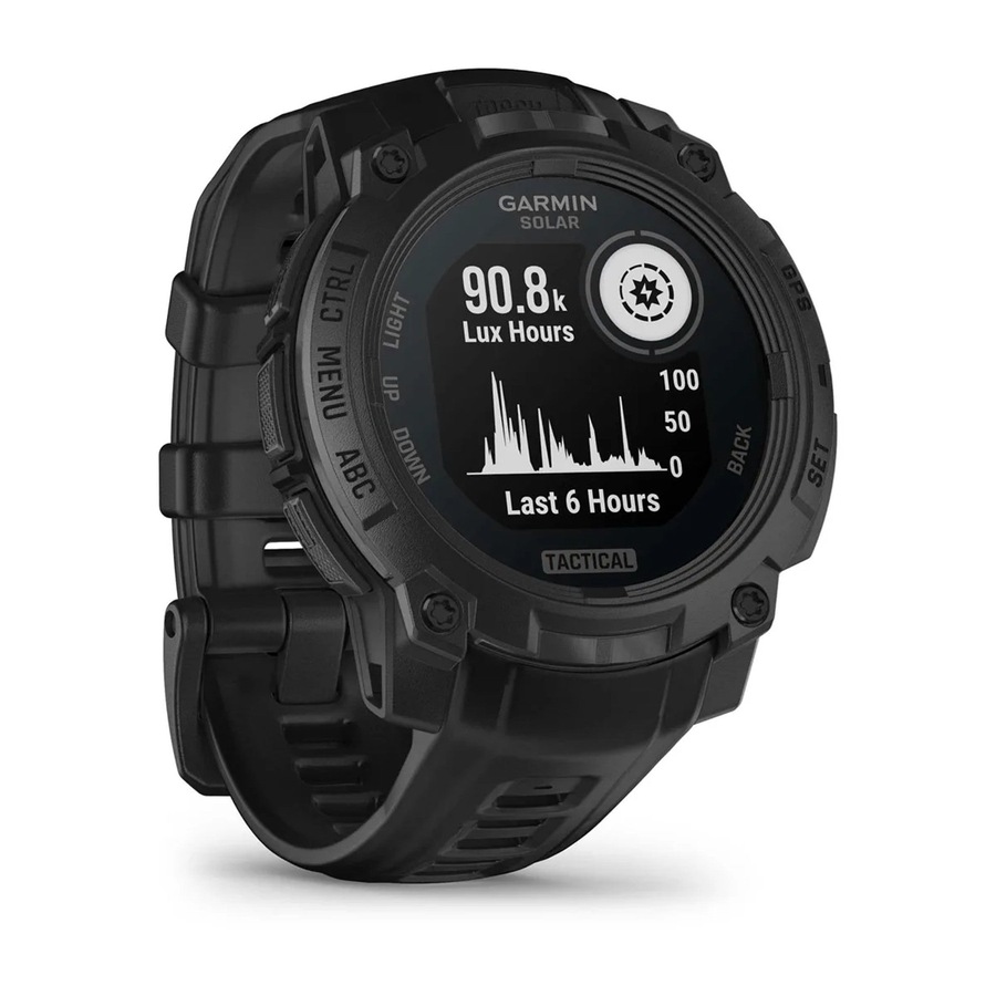 Garmin Instinct 3 - 45 mm Solar Tactical Edition - Black