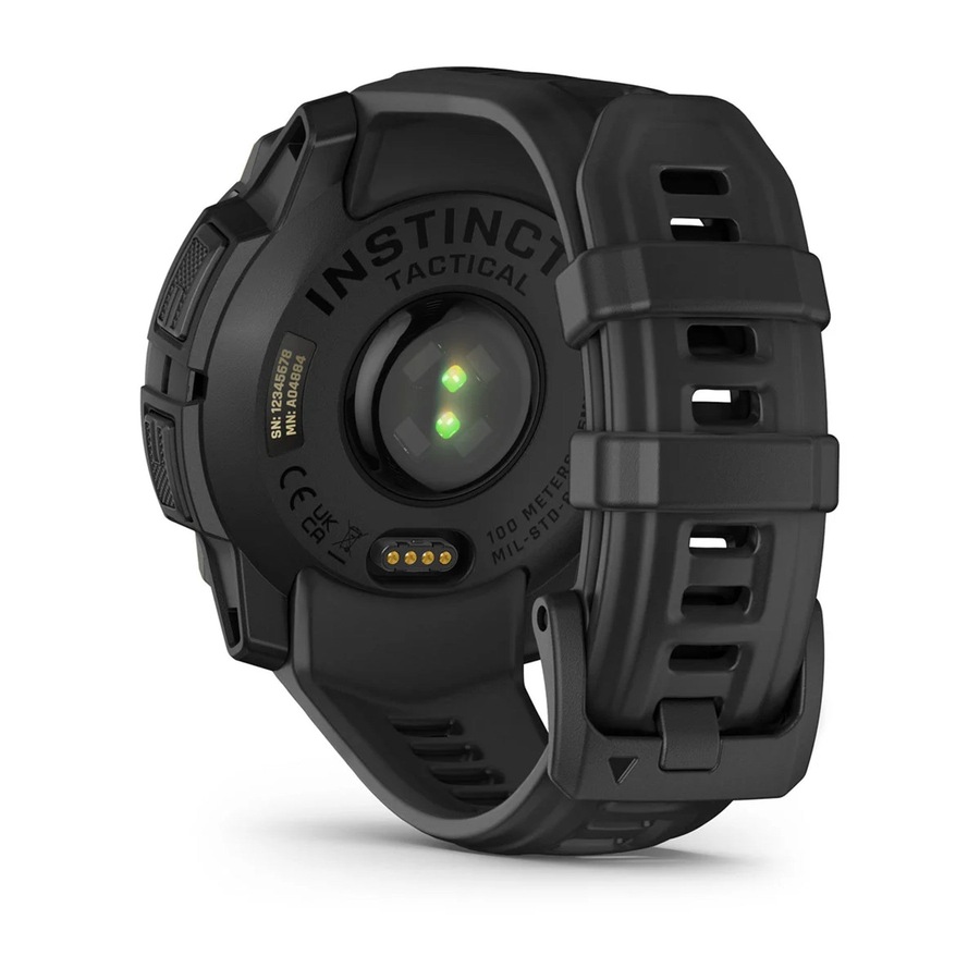 Garmin Instinct 3 - 45 mm Solar Tactical Edition - Black