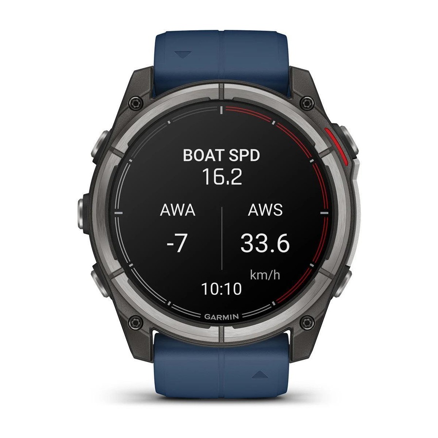 Garmin quatix 8 - 51mm AMOLED Marine GPS Smartwatch