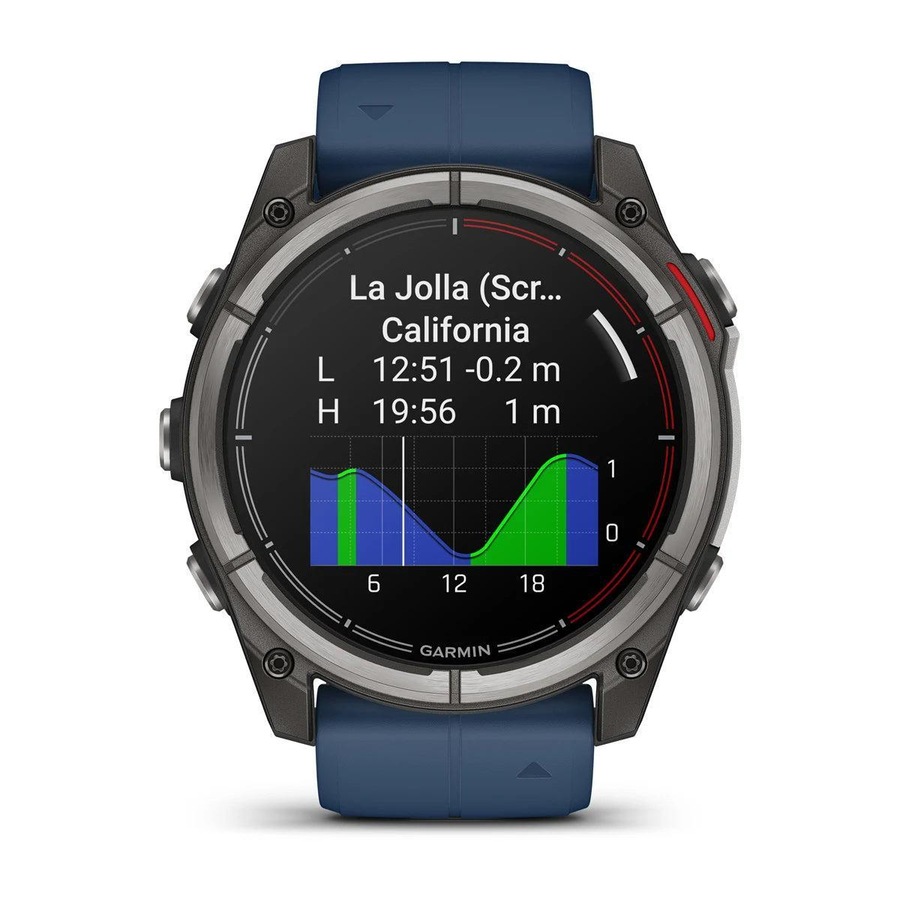 Garmin quatix 8 - 51mm AMOLED Marine GPS Smartwatch