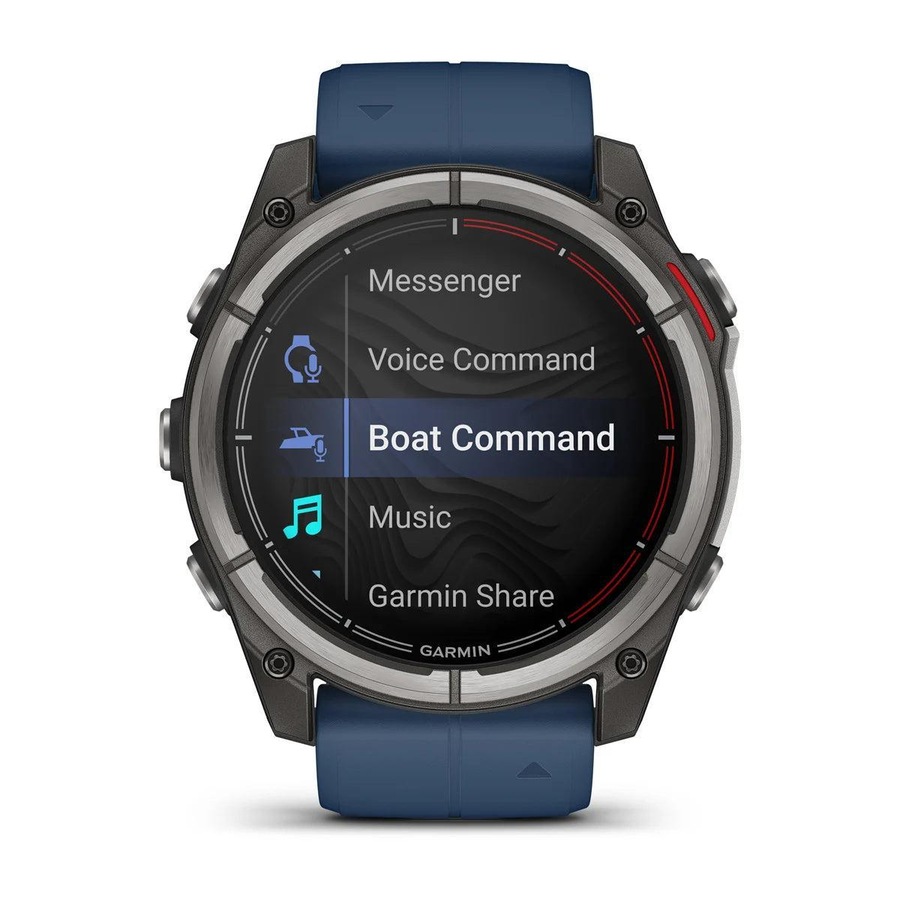 Garmin quatix 8 - 51mm AMOLED Marine GPS Smartwatch