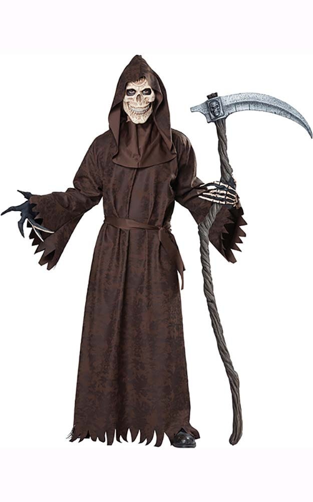 Buy Ancient Grim Reaper Adult Warlock Costume - MyDeal