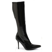 Black High Heel Boots Adult Shooes