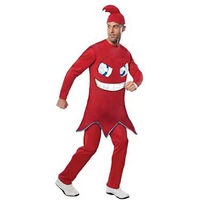 Deluxe Blinky Pac Man Adult Costume