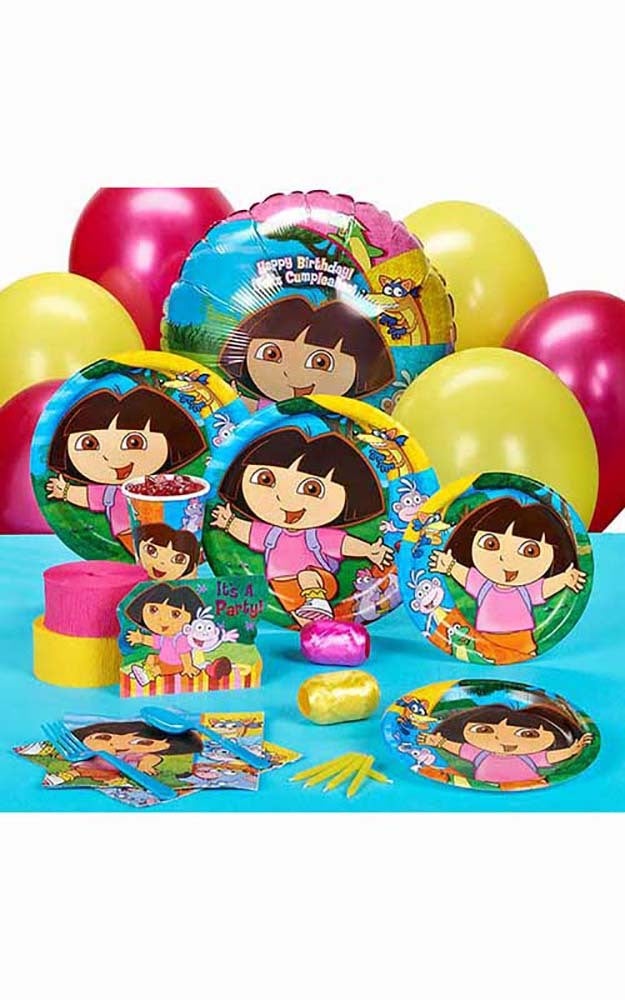 Dora The Explorer 8 Person Party Pack