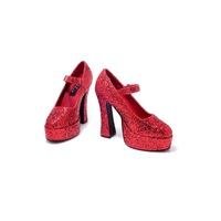 Dorothy Wizard of Oz Glitter Adult Shoes