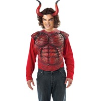 Hellion Horns With Teeth Devil Costume Accessory