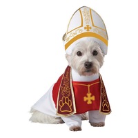 Holy Hound Priest Pope Pontif Dog Costume