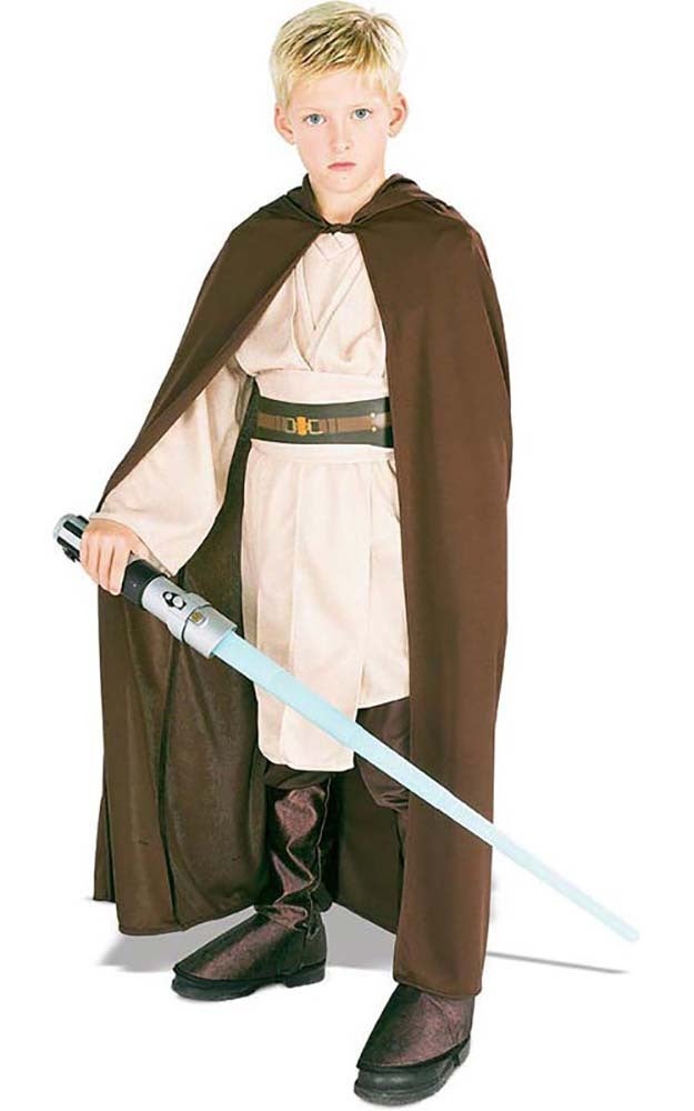 Hooded Jedi Robe Star Wars Child Costume