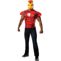 Iron Man Adult Muscle Top Costume