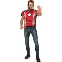 Iron Man Avengers 2 Adult Muscle Costume Top