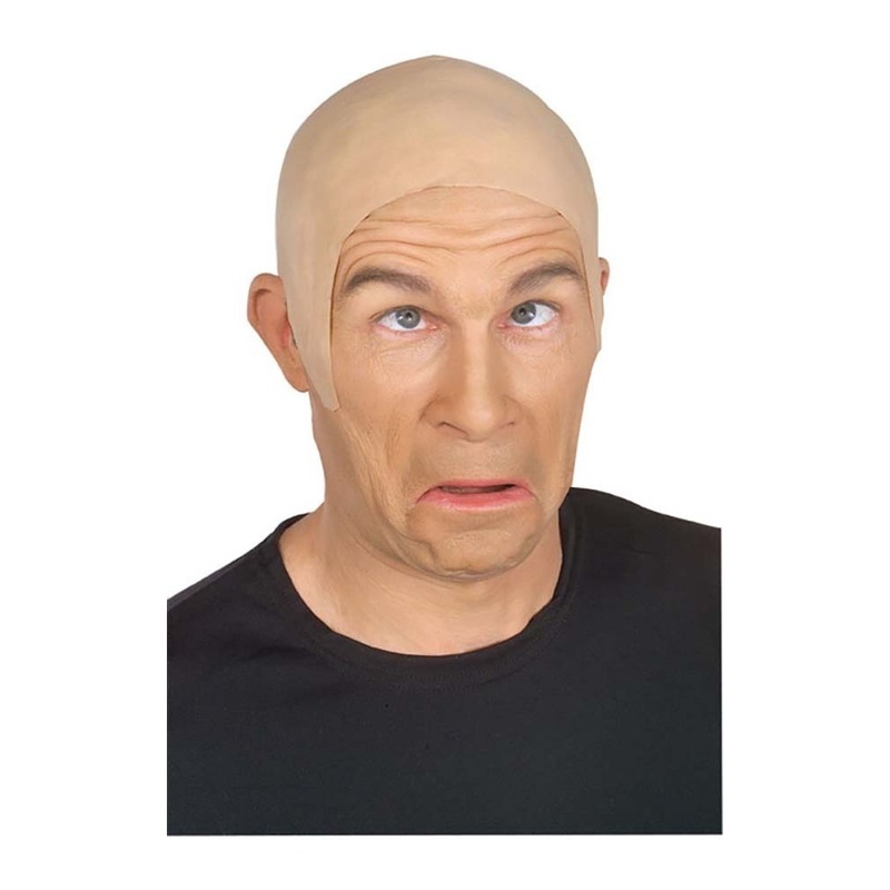 Buy Latex white & brown flesh bald cap MyDeal