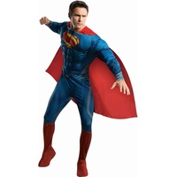 Man Of Steel Superman Deluxe Adult Costume