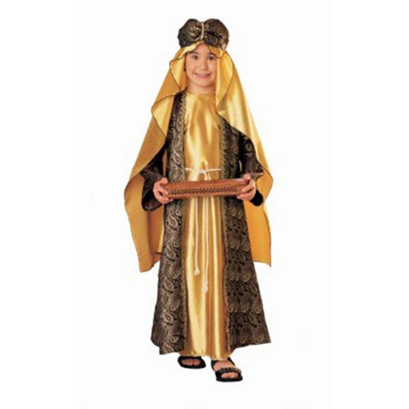 Buy Melchoir Child Three Wise Men Costume - Mydeal