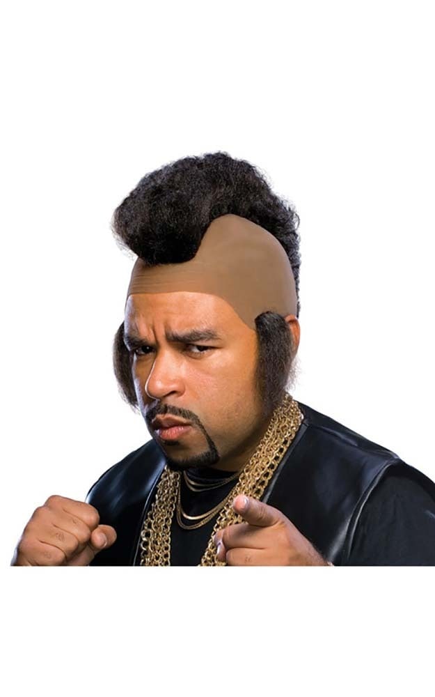 Buy Mr T Costume Wig MyDeal