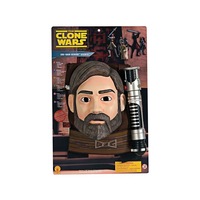 Obi Wan Kenobi Star Wars Child costume set + Lightsaber