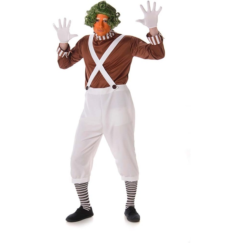 Buy Oompa Loompa Adult Candy Maker Costume - MyDeal