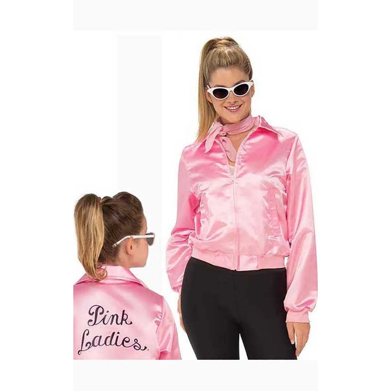 Buy Pink Ladies Grease Movie Jacket 1950s - MyDeal