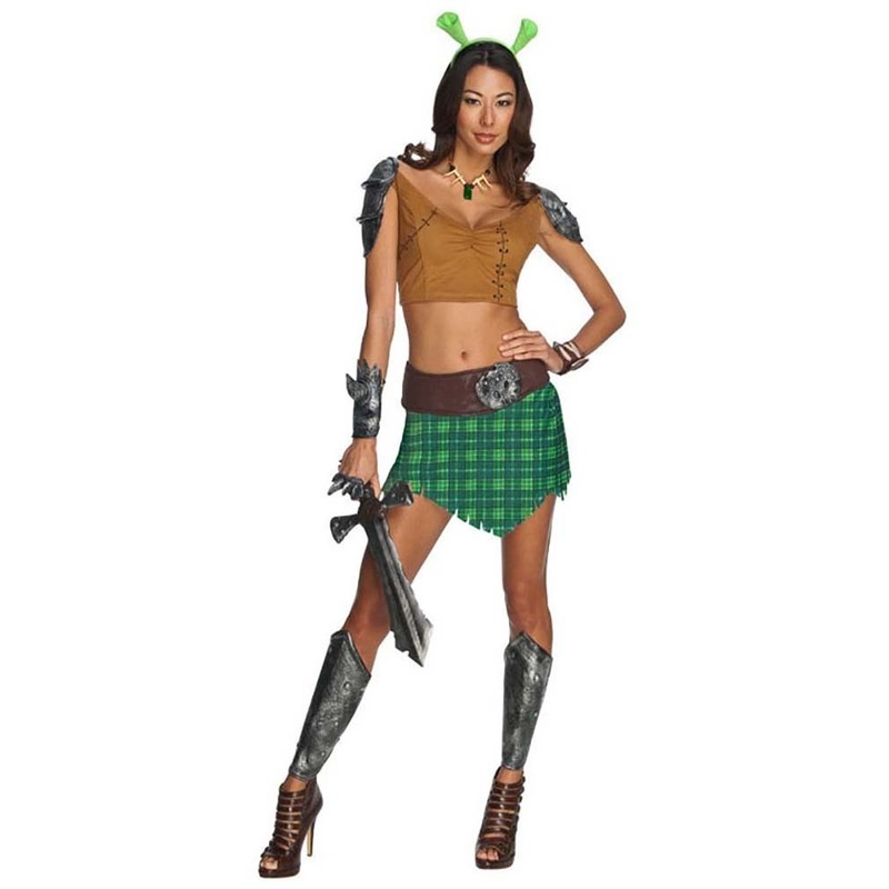 Buy Princess Fiona Shrek Warrior Adult Costume MyDeal