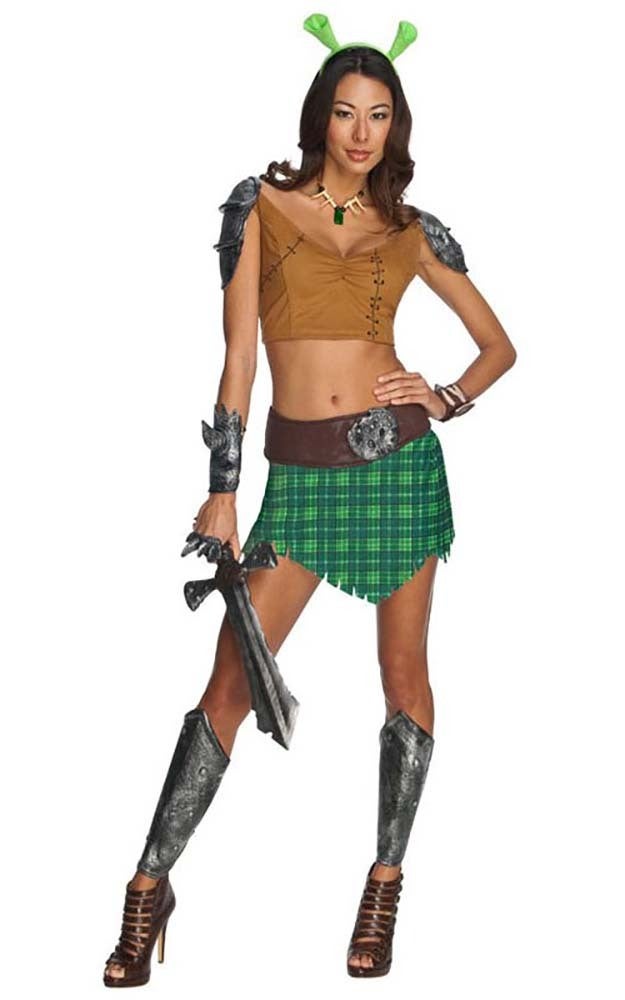 Princess Fiona Shrek Warrior Adult Costume