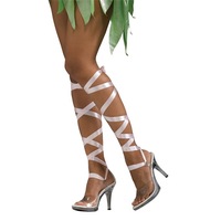 Sexy Clear Lace up Ribbon High Heel shoes