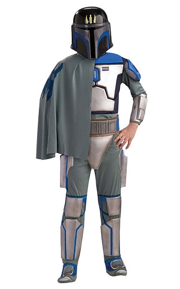 Star Wars Deluxe Pre Vizsla Mandalorian Warrior Child Costume