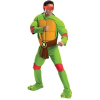Teenage Mutant Ninja Turtles Deluxe Raphael Adult Costume