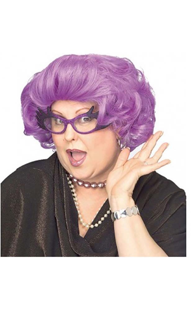 Buy The Dame Edna Everage Adult Wig MyDeal