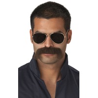 Buy The Man Moustache Police Hippie Mexican Porn Costume Accessory ...
