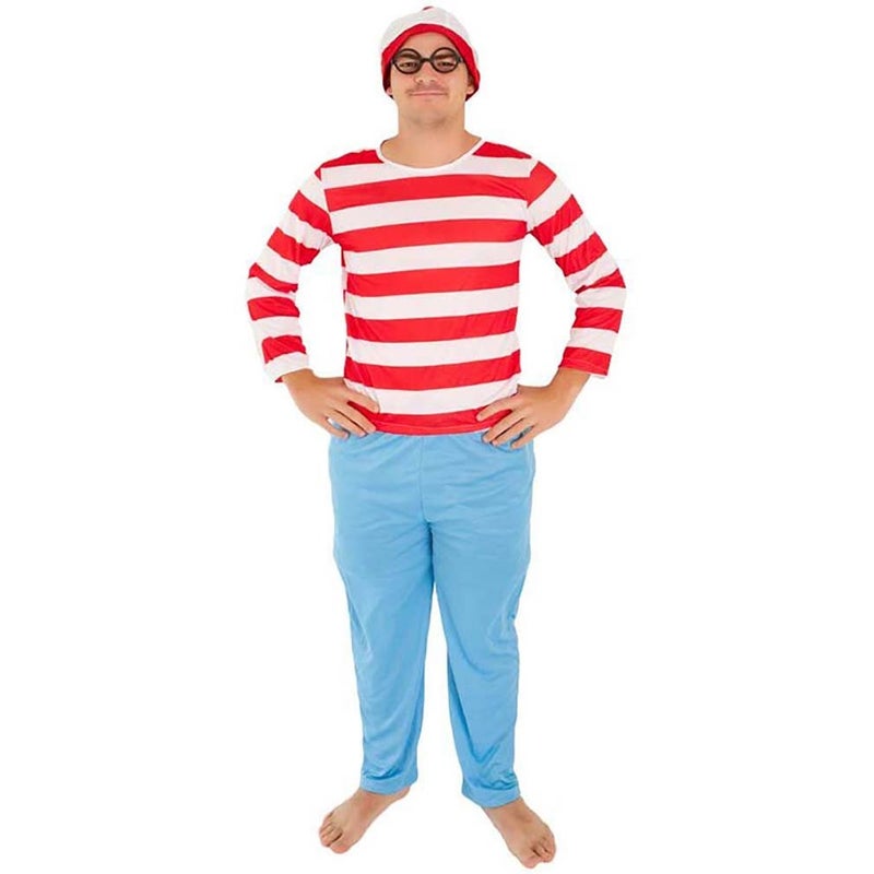 Buy Where's Wally Adult Costume - MyDeal