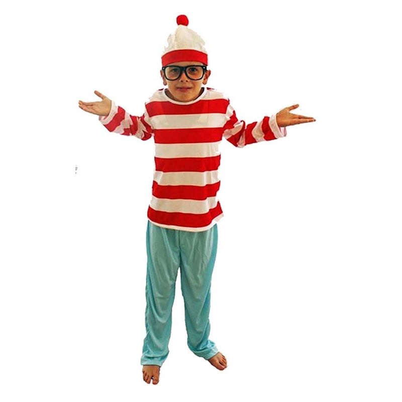 Buy Where's Wally Child Costume - MyDeal