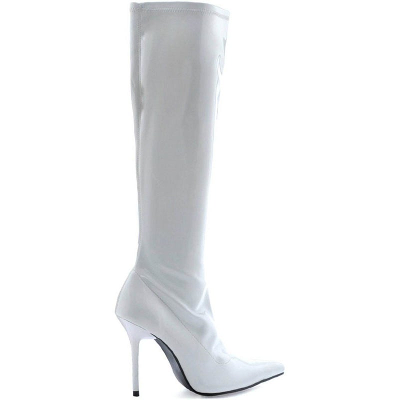 Buy White High Heel Boots Adult Shooes - MyDeal