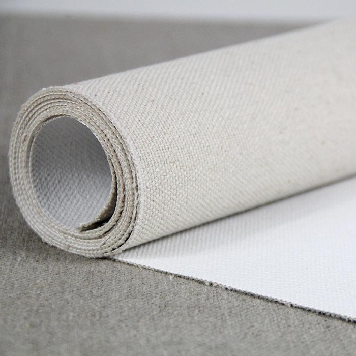 10m Roll 15.5oz Triple Primed Artist Canvas Roll 1.7m Width Medium