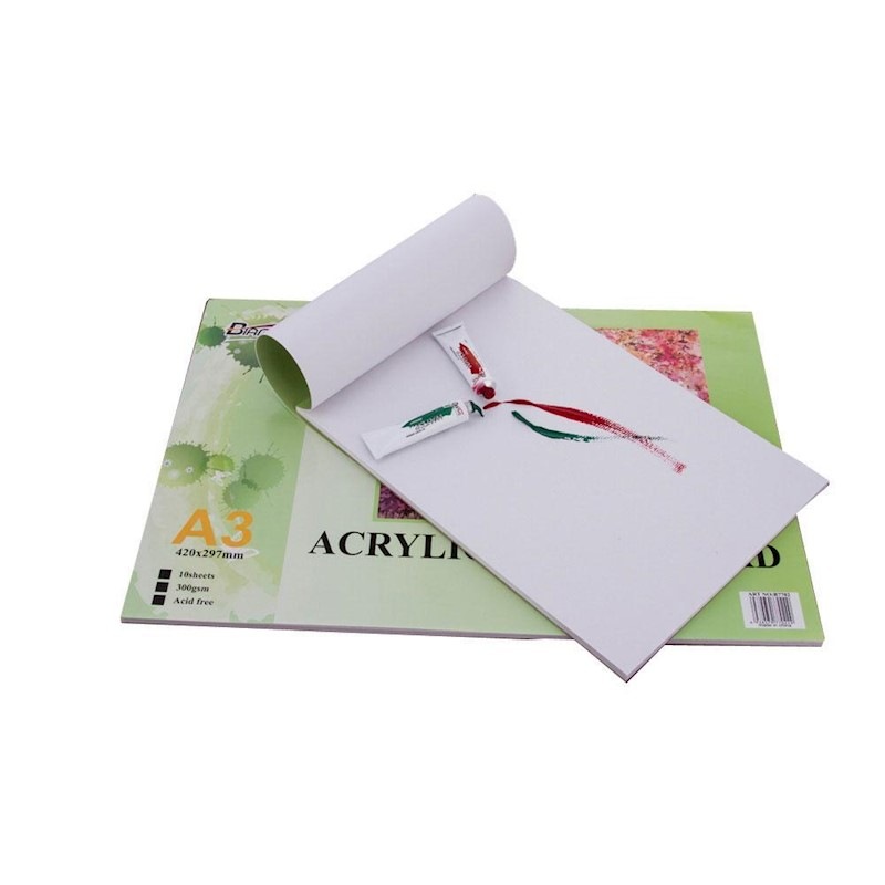 Buy 2 Pack A3/A4 Acrylic Painting Paper Pad 300 GSM/10 Sheets MyDeal