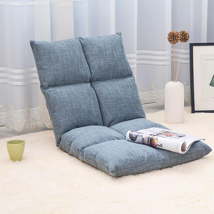 SOGA Floor Recliner Folding Lounge Sofa Futon Couch Folding Chair