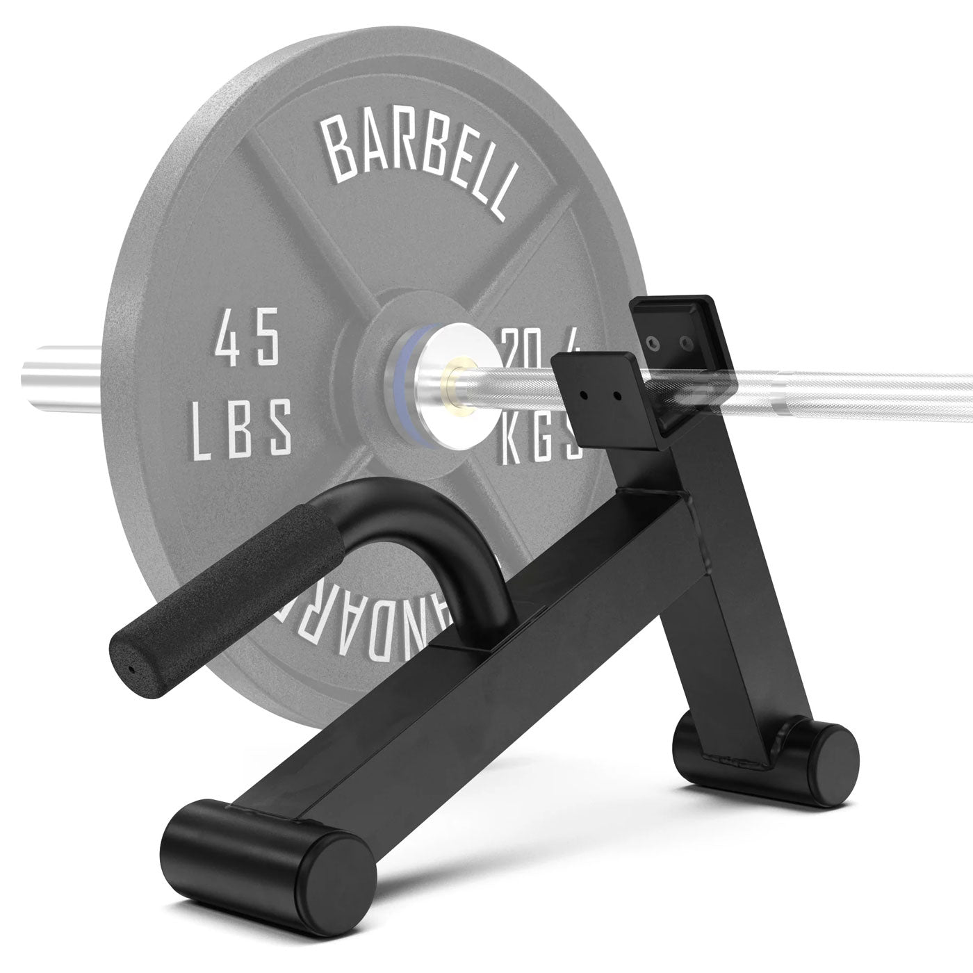 ATTIVO Deadlift Jack Barbell Stand, Easily Load and Unload Plates for