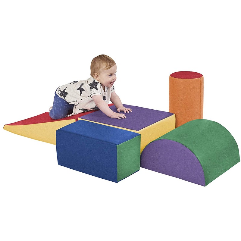 Baby Kids Large Soft Foam Block Indoor Climb Crawl and Slide Safe Foam