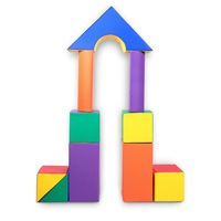 Baby Toddler Large Soft Foam Building Block Indoor Foam Block Castle Playset 11pcs - Size M