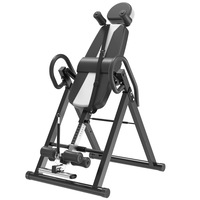 Foldable Gravity Inversion Table Back Stretcher Inverter Machine Height Adjustable - White