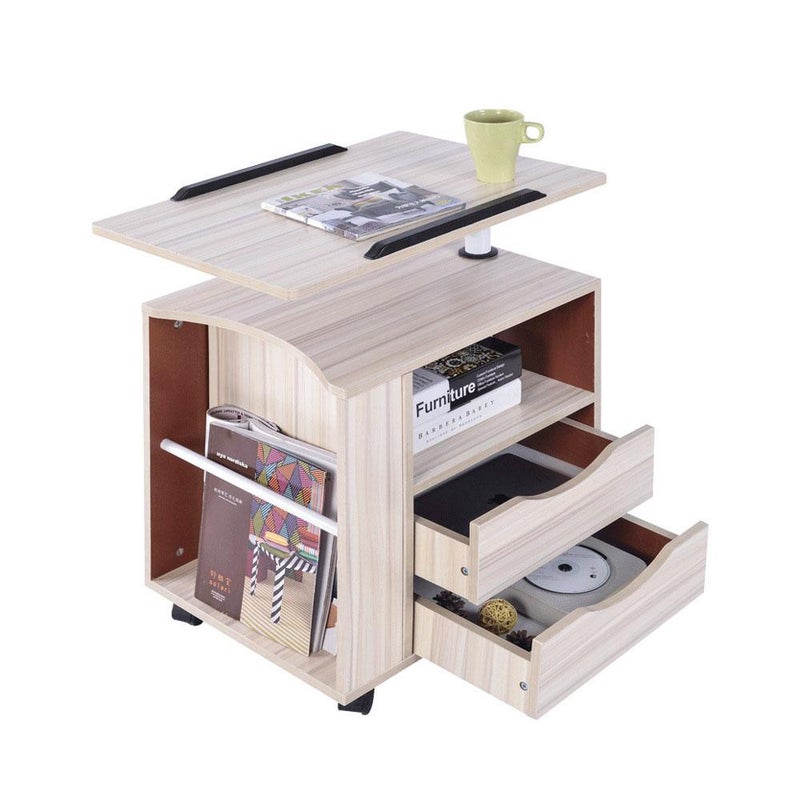 Multifunctional Height Adjustable, What Is The Height Of A Night Table